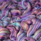 Designer Blend Superfine Merino and Stellina Top Roving. Fancy, Colorful, Exotic - Limited Edition. Fata Morgana